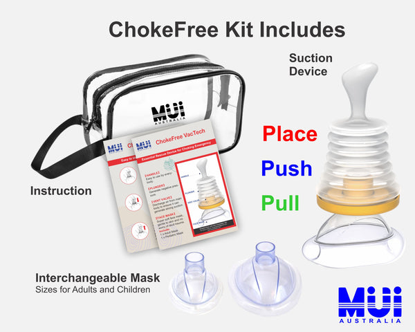 Choke Free Vactech Chocking Device for Safe Breath